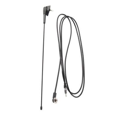 Ailgely Rubber Car Radio Antenna Mast Aerial, Great AM FM Stereo Reception, 180 Degree Swivel Base, Signal Range Up to 10 Miles, Flexible Antiaging Material, Long Service Life, Easily
