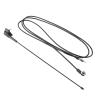 Ailgely Rubber Car Radio Antenna Mast Aerial, Great AM FM Stereo Reception, 180 Degree Swivel Base, Signal Range Up to 10 Miles, Flexible Antiaging Material, Long Service Life, Easily view 4