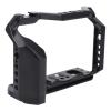 Aluminum Alloy Video Camera Cage for with 1/4 3/8 Inch Screw Holes Cold Shoe Mount, Protective Film Making Camera Video Rig Extension Frame view 1