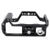 Aluminum Alloy Video Camera Cage for with 1/4 3/8 Inch Screw Holes Cold Shoe Mount, Protective Film Making Camera Video Rig Extension Frame view 4