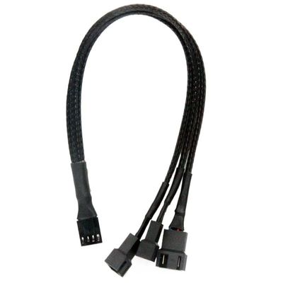 BOXUWFO HONGP 1~10PCS Pin Y Splitter Cable 4 Pin PWM Female to 3/4 Pin Motherboard CPU Fan PC Case Fan Extension Adapter Cable Fan Cooling(Style A 1pc)