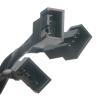BOXUWFO HONGP 1~10PCS Pin Y Splitter Cable 4 Pin PWM Female to 3/4 Pin Motherboard CPU Fan PC Case Fan Extension Adapter Cable Fan Cooling(Style A 1pc) view 4