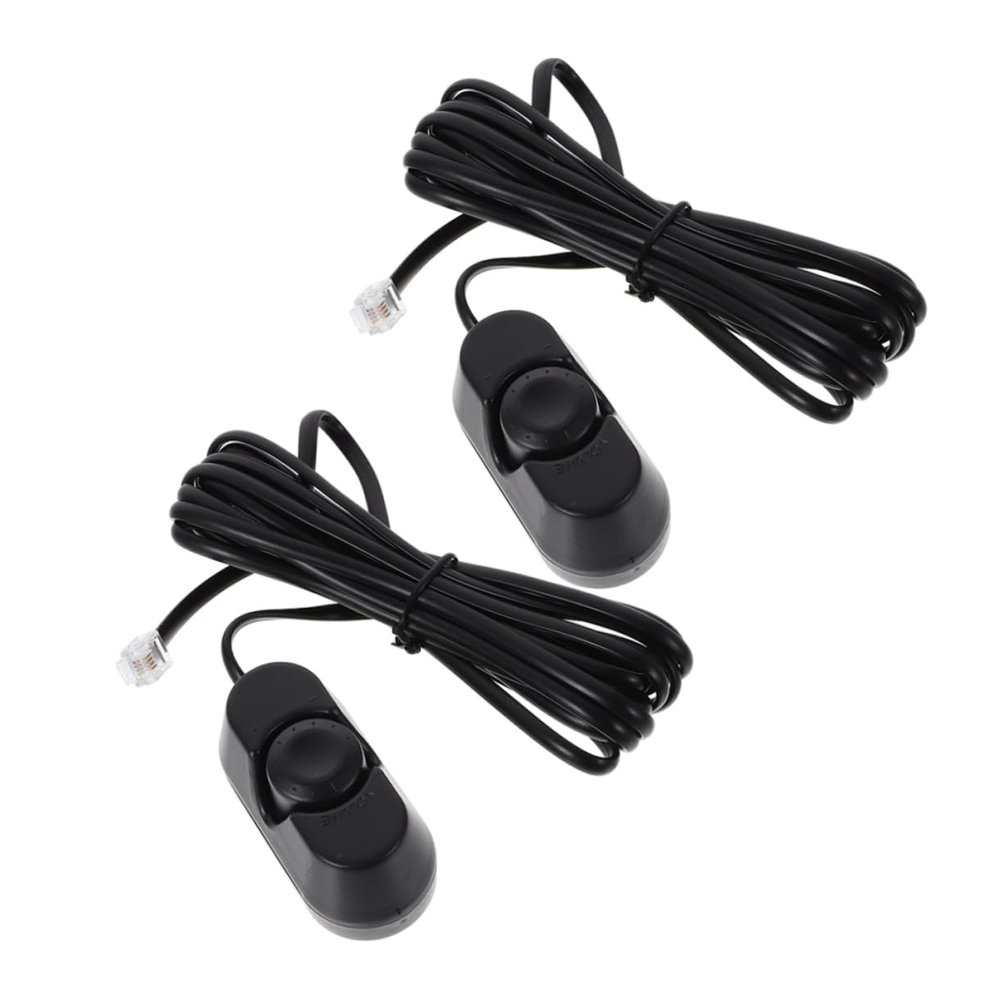 ABOOFAN 2pcs Subwoofer Accessories Car Volume Control Knob Amplifier Part for Automotive Supplies