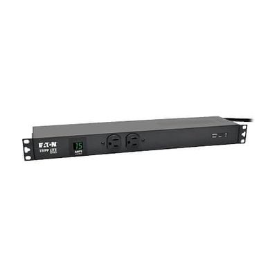 PDUMH15-ISO 1.5kW Single-Phase Local Metered PDU + Isobar Surge Suppression, 3840 Joules, 100-127V Outlets (14 5-15R), 5-15P, 15' (4.57m) Cord, 1U Rack-Mount