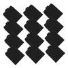 GRIRIW 12pcs Black Cardboard Cd Paper Sleeves Versatile Storage for Discs Wedding Cards and Documents Sleek Design for Home and Travel Use view 1