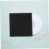 GRIRIW 12pcs Black Cardboard Cd Paper Sleeves Versatile Storage for Discs Wedding Cards and Documents Sleek Design for Home and Travel Use view 4