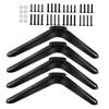 Anneome 2sets Modern Design Tv Stand Mount Desk Mount Tv Bracket Screws Holder for for Home view 1