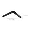 Anneome 2sets Modern Design Tv Stand Mount Desk Mount Tv Bracket Screws Holder for for Home view 2