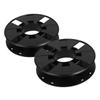STOBAZA 2pcs Printing Winding Spool Organizer Black Cable Storage Reel for Efficient Management Wire Accessory for Printer Parts view 1