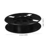 STOBAZA 2pcs Printing Winding Spool Organizer Black Cable Storage Reel for Efficient Management Wire Accessory for Printer Parts view 2