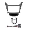 AAAQMGIH 9 Inch Compatible for Hyundai Elantra 2012-2014 Car Radio Android Stereo GPS MP5 Player Casing Frame 2 Din Head Unit Fascia Cover Trim Kit(2014 Frame Cable) view 1