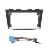 AAAQMGIH 9 Inch Car Radio Dash Fascia Compatible for Suzuki Swift 2011~2017 Auto Stereo Plastic Panel Mounting Bezel Faceplate Frame Kit(Fascia and Cable) view 1