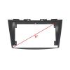 AAAQMGIH 9 Inch Car Radio Dash Fascia Compatible for Suzuki Swift 2011~2017 Auto Stereo Plastic Panel Mounting Bezel Faceplate Frame Kit(Fascia and Cable) view 3