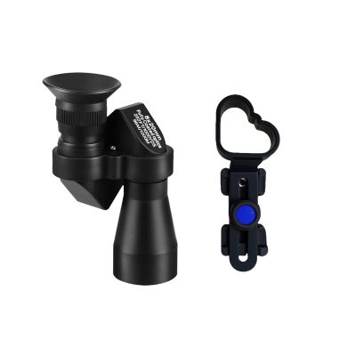 Mini Monocular Telescope, small Mobile Phone Telescope (Monocular(black) with clip)