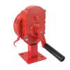 Yinhing Hand Crank Siren Horn, Manual Operated Metal Alarm, Aluminium Alloy 110dB Loud Alarm, Air Tornado Siren Horns, for Emergency (Red) view 3