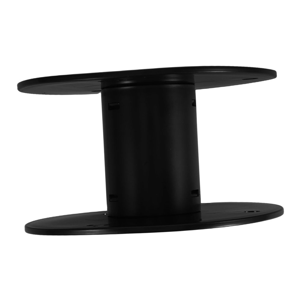 Luxshiny Portable Industrial Cable Reel Empty Wire Spool for Drill Easy Crank Wind Plastic Organizer Lightweight Storage Reel for Home Office