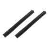 Anneome 2pcs Car Wire Hider Self-Adhesive Cable Sleeve for Auto Cord Black Wire Concealer for USB Video Line for Car view 1