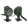Yinhing Hand Crank Siren Horn, Manual Operated Metal Alarm, Aluminium Alloy 110dB Loud Alarm, Air Tornado Siren Horns, for Emergency (Green) view 2