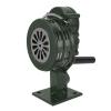 Yinhing Hand Crank Siren Horn, Manual Operated Metal Alarm, Aluminium Alloy 110dB Loud Alarm, Air Tornado Siren Horns, for Emergency (Green) view 3