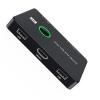 USB KVM Switcher Housing Monitors Keyboards And To Control 2 PC USB KVM Equipment Accessories view 1