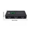 USB KVM Switcher Housing Monitors Keyboards And To Control 2 PC USB KVM Equipment Accessories view 4