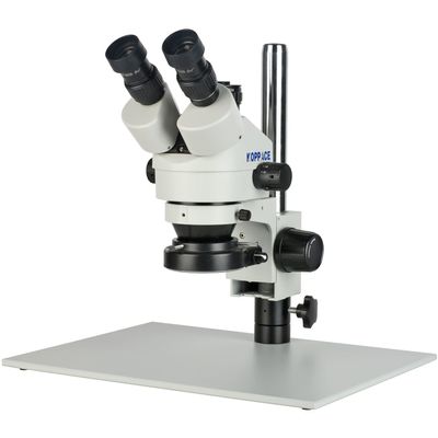 KOPPACE 3.5X-90X Trinocular Stereo Microscope Video Interface and Eyepiece Synchronous Output