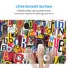 Letter and Number Print Large Keyboard Pad Non-Slip Rubber Keyboard Mat Desk Pad for Work, Game, Office view 4