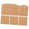 Gadpiparty 50pcs Kraft Paper Cd Sleeves Envelopes for DVD and Cd Storage Scratches and for Organizing Media Discs view 1