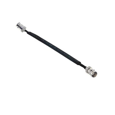 bodateng LIHUA Door/Window Pass Through Flat Coaxial Cable BNC Male Female to BNC Q9 Male 50 Coax Pigtail Extension Cord Wire(Female to Female,40CM)