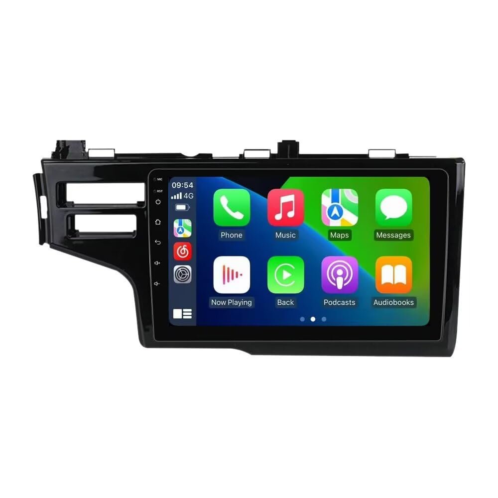 2+64GB Android Radio Stereo for Honda Jazz Fit 2014-2020 Stereo Upgrade Dash Kit GPS Navigation,9" IPS Touch Screen Head Unit with Car-Play & Android Auto/SWC/Rear View