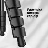 Camera Tripod Aluminum Alloy Ball Head Center Column Quick Release Plate Travel Tripod for DSLR Video Camcorder Low Angle view 4