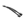 BOXUWFO HONGP 8Pin Female to PCIe 8Pin Male 6+2Pin Graphics Card GPU Power Adapter Splitter Extension Cable 16AWG/18AWG Sleeved/Flat(0.2M,16AWG Net) view 1