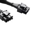 BOXUWFO HONGP 8Pin Female to PCIe 8Pin Male 6+2Pin Graphics Card GPU Power Adapter Splitter Extension Cable 16AWG/18AWG Sleeved/Flat(0.2M,16AWG Net) view 3