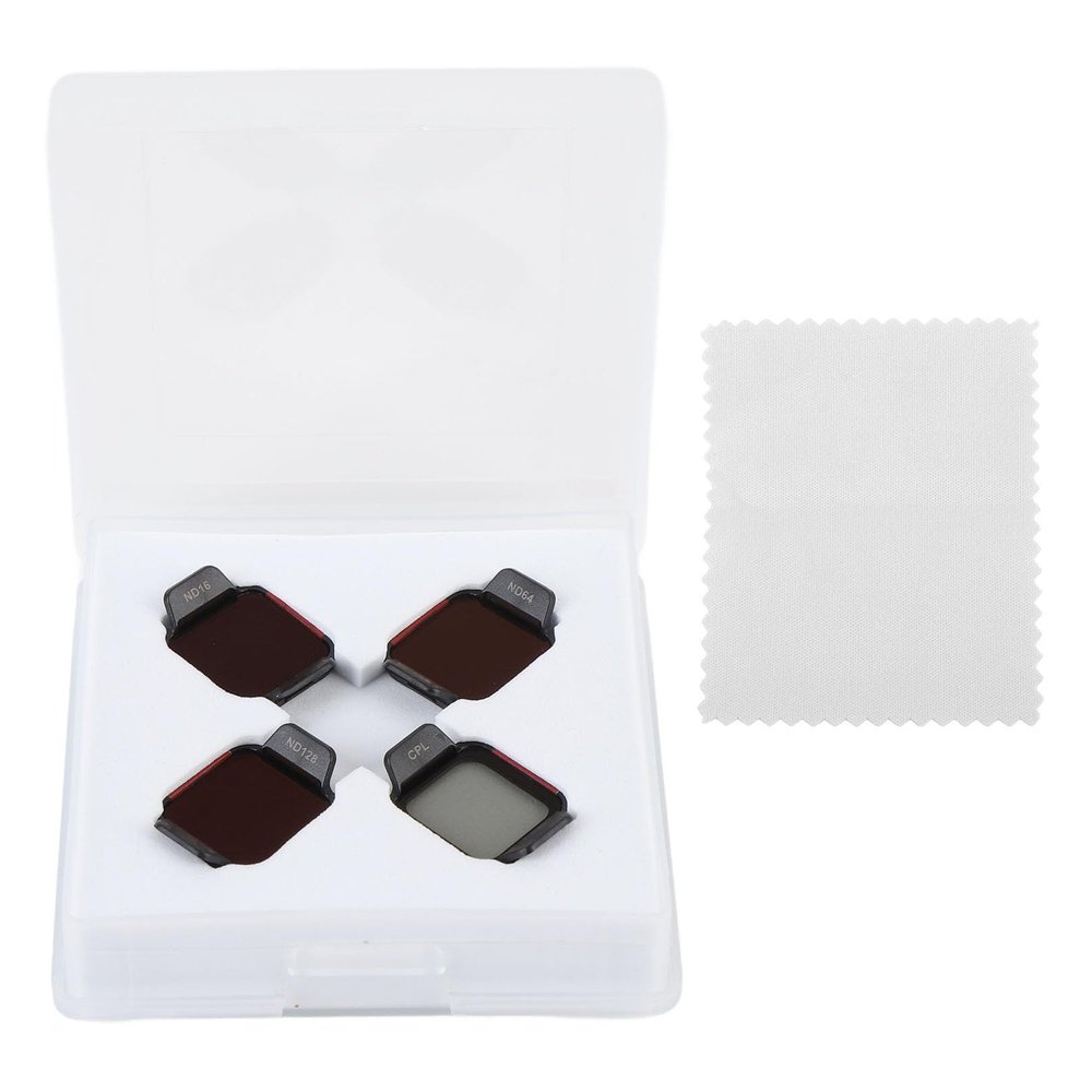 Drone Filters Set HD Scratch Proof Coated ND128 ND64 ND16 CPL Filter for Flip Drone Landscapes Clarity