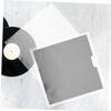 TOGEVAL 10pcs Vinyl Record Sleeves Adhesive Outer Covers for Safe Storage of Albums and Records and Tear-Resistant Design for Vinyl Collectors view 2