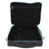 evhooe Video Projector Carrying Bag, Projector Storage Case 2 Zipper Back Pull Rod Belt Excellent Convenient for Office view 1