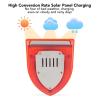Solar Timing Sound and Light Alarm, Solar Charging with 100DB Sound, 3 Working Modes Sensor Flash Alarm, for Farm, House, Warehouse view 4