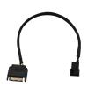 BOXUWFO HONGP SATA 15Pin to 1 2 3 4Pin Computer Cooling Fan Splitter Hub Converter Adapter PWM Temperature Power Cable(Type A) view 3