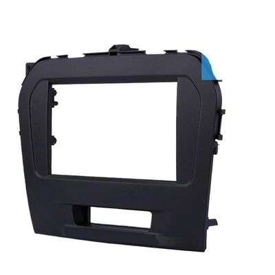 KITQLPG 2 Din Car Radio Stereo Fascia Surround Trim Compatible with Vitara 2015+ Installation Dash Panel Decorative Frame Kit