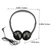 Angoily Electronic Headphone Black Headphones with Cord Gaming Headset Headset for Computer view 2
