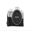 BMAOLLONGB R50 Case, Handmade PU Leather FullBody Camera Case Bag Cover for Canon Eos R50 Bottom Opening Version + Neck Strap + Mini Storage Bag (Black) view 2
