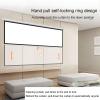 4:3/16:9 HD Manual Pull Down Projector Screen with Self-Locking Function, Adjustable Height, Foldable Screen for Home Theater, Office, Wedding(60inch 4:3) view 4