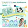 Seckton Kids Camera Instant Print, Upgrade Selfie Digital Camera for Kids, Christmas Birthday Gifts for Boys Girls Age 3-12, Toddler Portable Travel Toy with HD 1080P Video-Green view 2