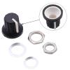 4PCS 50mm Piezo Pickup Transducer Prewired Amplifier with 6.35mm Output Jack for Guitar view 2