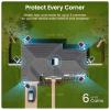 AOSU 4K Solar Security Cameras Wireless Outdoor, Expandable to 16TB (32GB Built-in) HomeCortex Home Security System, AI Face Recognition & Behavior Detection, 2-Cam Kit view 2