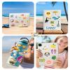 100 Pcs Summer Stickers for Kids Teens Girls Boys, Hawaiian Beach Stickers for Water Bottle Laptop, Waterproof, Cute Summer Party Favors & Decorations view 4