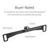 Back up Camera License Plate Mount,Backup Camera License Plate Mount Kit with Fixed Bracket & Screws & Screwdriver,Non-drilled Dash Cam Bracket for US Standard Licence Plates view 3