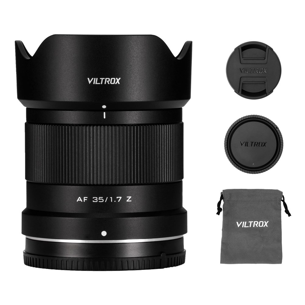 VILTROX 35mm f/1.7 Z-Mount Lens, 35mm F1.7 Auto Focus Large Aperture APS-C STM Prime Lens for Nikon Z-Mount Z5 Z50 Z50II Z6 Z6II Z6III Z7 Z7II ZFC Z30 Z9 Z8 Zfc