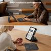 accrosoo Keyboard Case for iPad Air 11" (M3 2025 / M2 2024) 360 Rotatable & Detachable Magnetic Full Protect Case, with Trackpad for Pro 11" (1st/2nd/3rd/4th) & 10.9" Air 5th/4th,Backlits,Black view 4