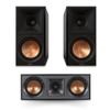 Klipsch Reference Premiere RP-600M II Bookshelf Speaker Pair in Ebony R-52C Powerful Detailed Center Channel Home Speaker Set of 1 Black Bundle view 1